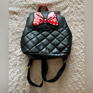 Minnie Mouse leather backpack